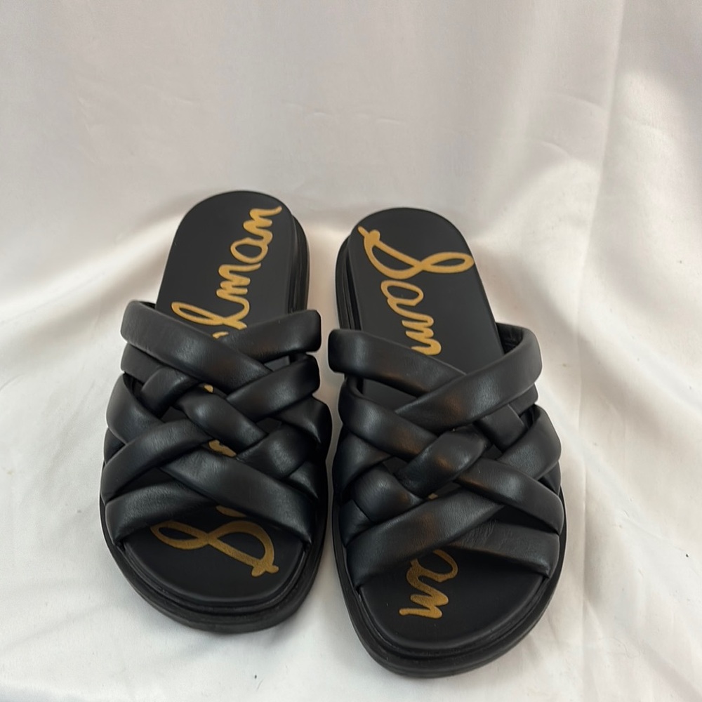 Sam Edelman Black Slide Sandals
